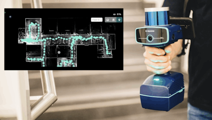 NavLive handheld 3D scanning device | AI PropTech News