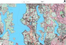 Prophetic's statewide zoning map showing the Seattle area. Image: Prophetic | AI PropTech News